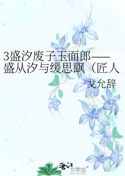 3盛汐废子玉面郎——盛从汐与缓思飖（匠人天下角色访谈录）