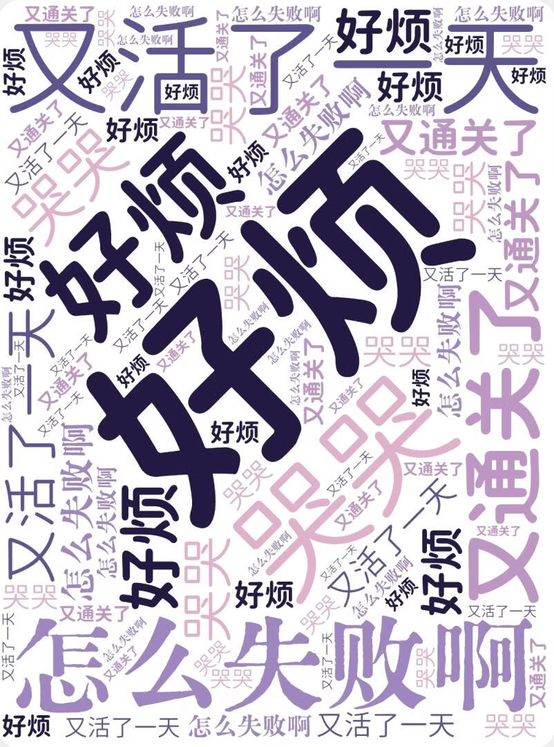 好烦，又活了一天
