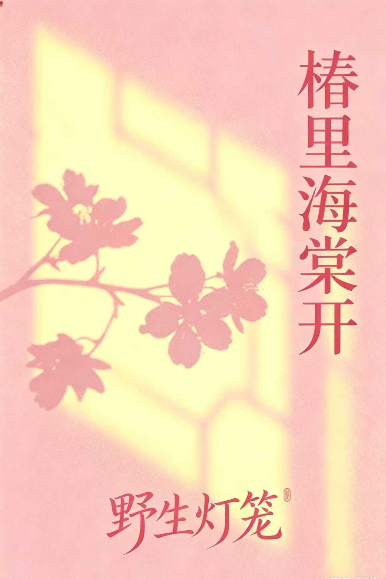 椿里海棠开